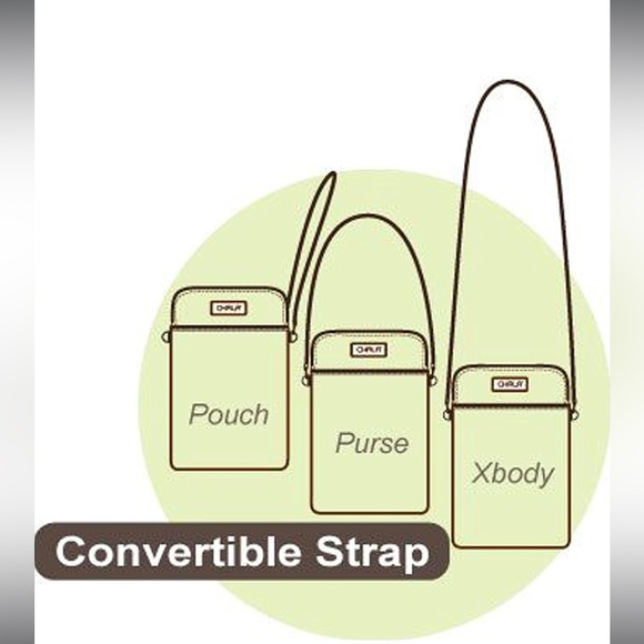 Chala Teal and Navy Sea Turtle Charms Vegan Convertible Crossbody Bag NWT - Picture 9 of 16